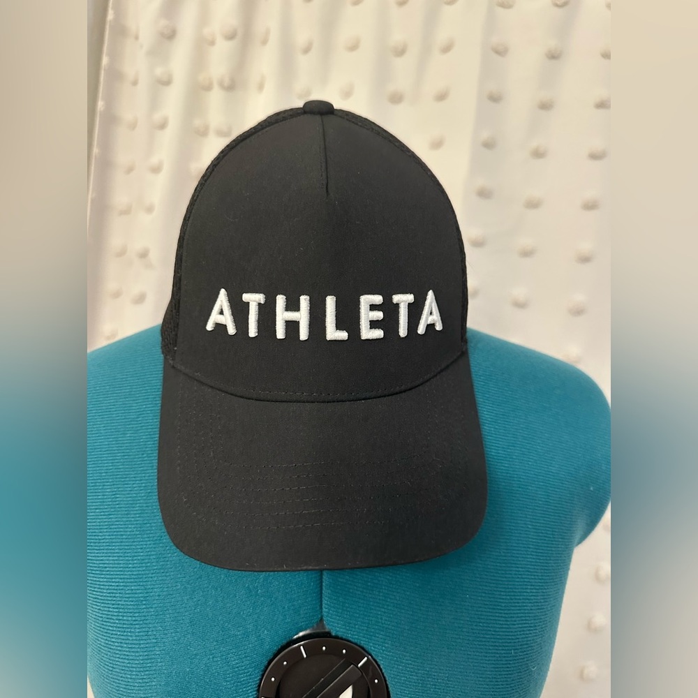 Athleta Black Mesh Cap